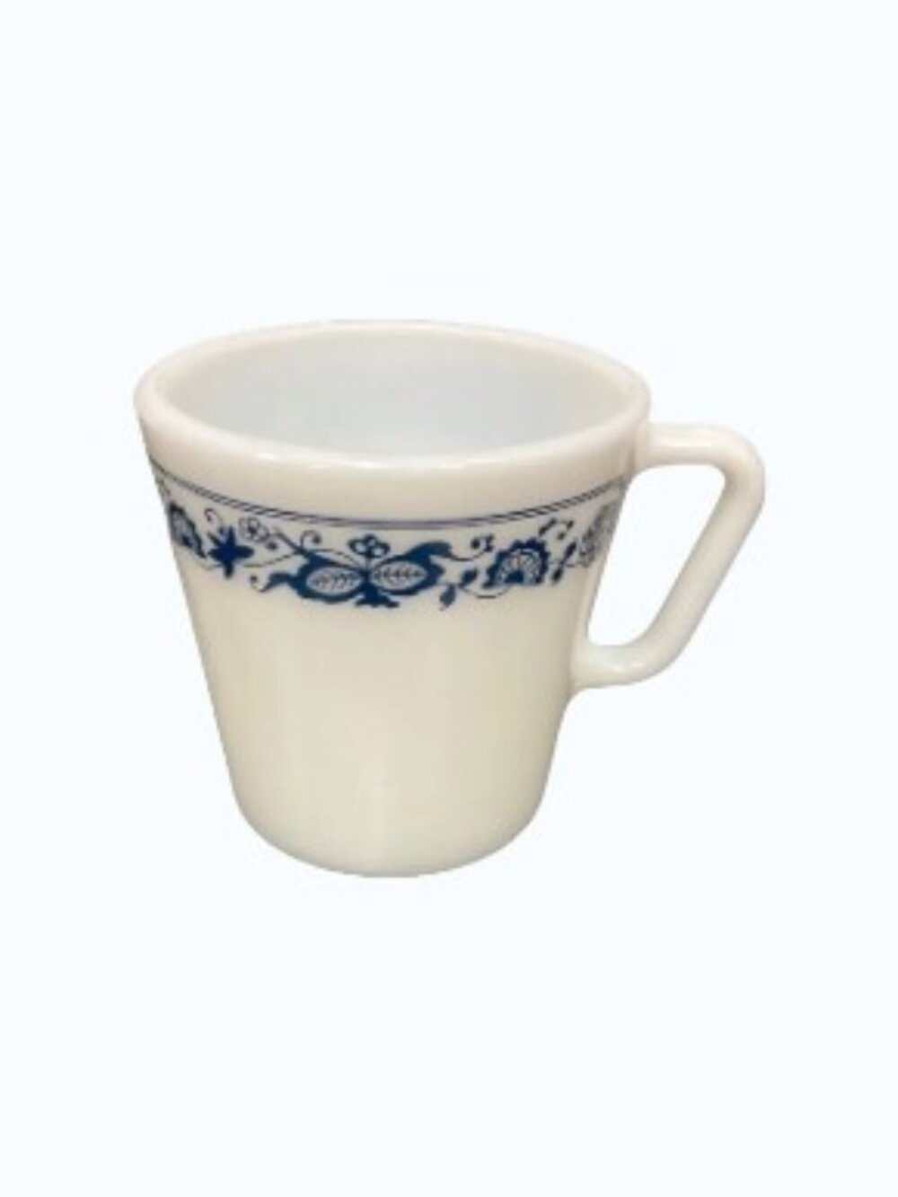 Pyrex Old Town Blue 1410‎ Milk Glass D Handle Replacement Coffee Cup